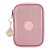 Estojo Kipling 100 Pens Bronze Pink Met Feminino Rosa - Imagem 1