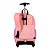 Mochila com Carrinho Sestini Capricho Block Pêssego Feminino - Imagem 4