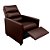 POLTRONA RECLINAVEL TURIN MX-14 MARROM - Imagem 3