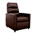 POLTRONA RECLINAVEL TURIN MX-14 MARROM - Imagem 2