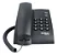 Telefone Pleno Intelbras Com Fio Preto - Imagem 1