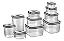 Conjunto 10 Potes Herméticos Com Tampa Easy-open Electrolux - Imagem 4