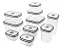 Conjunto 10 Potes Herméticos Com Tampa Easy-open Electrolux - Imagem 3
