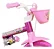 Bicicleta Infantil com roda treinamento Flower Aro 12 Nathor - Imagem 2