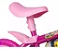 Bicicleta Infantil com roda treinamento Flower Aro 12 Nathor - Imagem 5