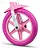 Bicicleta Infantil com roda treinamento Flower Aro 12 Nathor - Imagem 6