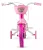 Bicicleta Infantil com roda treinamento Flower Aro 12 Nathor - Imagem 8