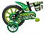 Bicicleta Infantil Nathor Aro 12 Menino Black De 2 A 5 Anos Cor Preto/Verde - Imagem 3