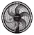 Ventilador Coluna 40cm Super Power Mondial Preto/Prata 140W VSP-40C-NB - Imagem 6