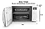 Micro-ondas Nn-st65lwrun Branco 34 Litros Panasonic 110v - Imagem 8