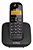 Telefone Sem Fio Intelbras Ts 3110 Preto Visor Luminoso Com Identificação de Chamadas - Imagem 1