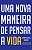 Livro Uma Nova Maneira de Pensar a Vida - Queiroz - Imagem 1