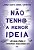 Livro Não Tenho a Menor Idéia - Cham - Best Seller - Imagem 1