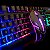 KIT Teclado + Mouse com Fio Gamer  Luzes Colors - Imagem 2