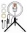 Ring Light Led Mesa  + Tripé 8 Polegadas 20cm - Imagem 2