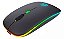Mouse Sem Fio Recarregável  Led Rgb 2.4 Ghz Wirelles E 1300 - Imagem 1