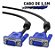 Cabo Vga Para Monitor Macho Lcd Pc Câmeras 1,5 Metros - Imagem 2
