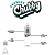 Frasco Chubby V3 10ml | Clear/Clear - 10un - Imagem 1