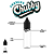 Frasco Chubby V3 15ml | Clear/Black - 10un - Imagem 1