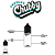 Frasco Chubby V3 30ml FAT | Clear/Black - 10un - Imagem 1