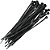 Abraçadeira Nylon Preta 28cm/4,9mm 200un Sdm - Imagem 2