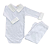 Conjunto Body Gola Camisa Branco - Imagem 1