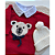 Macacão Urso Vermelho - Imagem 2