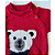 Macacão Urso Vermelho - Imagem 3
