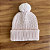 Gorrinho Rosa  em Tricot com Pompom - Imagem 1