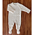 Macacão em Tricot Off White - Imagem 1