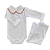 Conjunto Body Gola Menina Viés Vermelho - Imagem 1