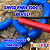 Guia Salsicha Azul - Corda Preta -  Puxador Vermelho - Luleko - Imagem 8