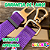 Cinto de Segurança Pet Colorido Luleko - Roxo - Imagem 7