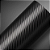 Adesivo Vinil Fibra De Carbono Envelopamento Capo Carro 120cm x 100cm - Imagem 1