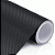 Adesivo Vinil Fibra De Carbono Envelopamento Capo Carro 120cm x 100cm - Imagem 3
