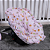 Capa Para Bebê Conforto Universal Safari Rosa - Imagem 2