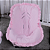 Capa Para Bebê Conforto Universal Rosa - Imagem 1