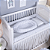 Kit Enxoval de Bebê Coleção Xadrez Branco - Imagem 2
