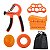 Kit Hand Grip exercício Dedos Mãos Punho Fisioterapia 5 Pçs - Imagem 3