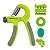 Kit Hand Grip exercício Dedos Mãos Punho Fisioterapia 5 Pçs - Imagem 2