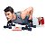 roda abdominal flexão corda pular elástico handgrip kit 7x1 - Imagem 6