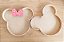 Bandeja Mickey ou Minnie em Madeira Natural - 30x28x3cm - Imagem 1