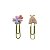 Clips JOCAR OFFICE Soul Garden Borboleta com 2 Unidades - Imagem 2