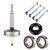 Kit mecanismo lavadora Brastemp Consul mondial - Imagem 1