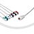 CABO DE ECG 5 VIAS - TIPO GARRA PHILIPS - BY - Imagem 1