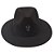 Chapeu Exu com Tridente Preto Feltro Umbanda Candomble - Imagem 2