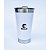 Copo Térmico Inox Bear Kodiak com Abridor e Tampa Branco 580 ml - Imagem 2