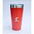 Copo Térmico Inox Bear Homer com Tampa Acrílica Laranja 470 ml - Imagem 2