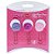 Clip Pom Pom Love Pink 50 MM BT C/ 3 un Molin - Imagem 1