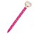 Caneta Coração Diamente Love Pink - Imagem 1